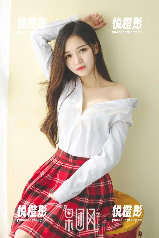 GIRLT果团网 - 王婉悠的纯白图片，让你感叹：就这气质，是吃了白色仙丹吗？