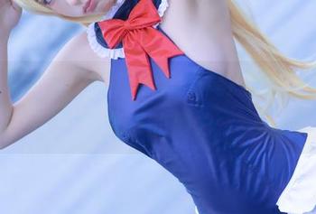 “清水由乃”带来的双马尾原图，有种治愈系的魔力